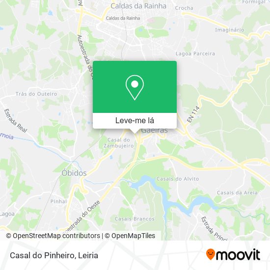 Casal do Pinheiro mapa