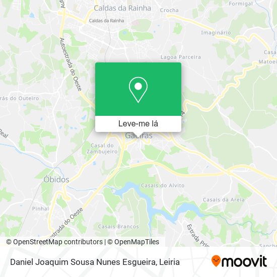 Daniel Joaquim Sousa Nunes Esgueira mapa