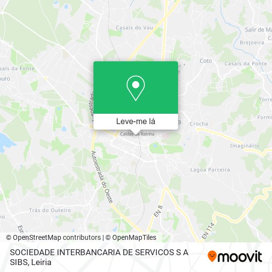 SOCIEDADE INTERBANCARIA DE SERVICOS S A SIBS mapa