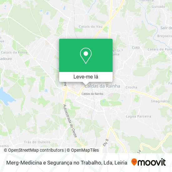 Merg-Medicina e Segurança no Trabalho, Lda mapa