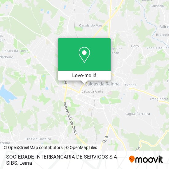 SOCIEDADE INTERBANCARIA DE SERVICOS S A SIBS mapa