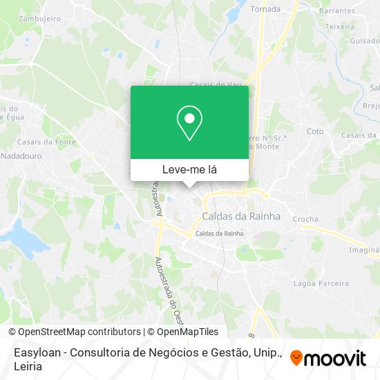 Easyloan - Consultoria de Negócios e Gestão, Unip. mapa