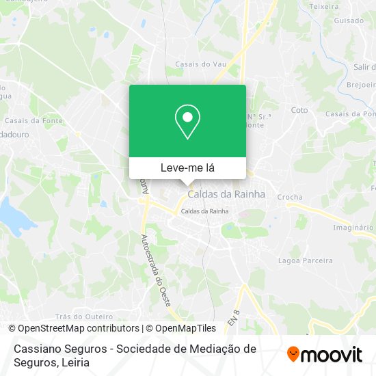 Cassiano Seguros - Sociedade de Mediação de Seguros mapa