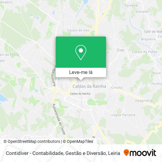 Contidiver - Contabilidade, Gestão e Diversão mapa