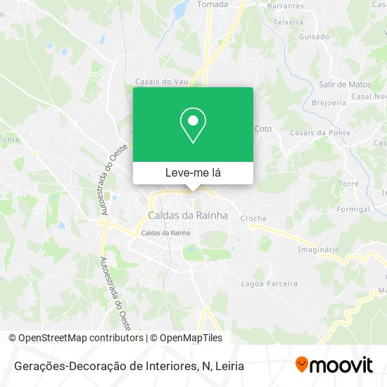 Gerações-Decoração de Interiores, N mapa