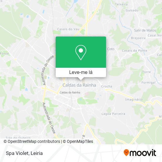 Spa Violet mapa