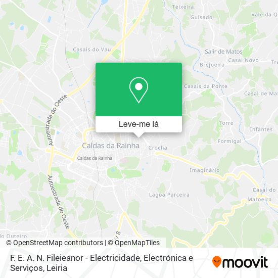 F. E. A. N. Fileieanor - Electricidade, Electrónica e Serviços mapa