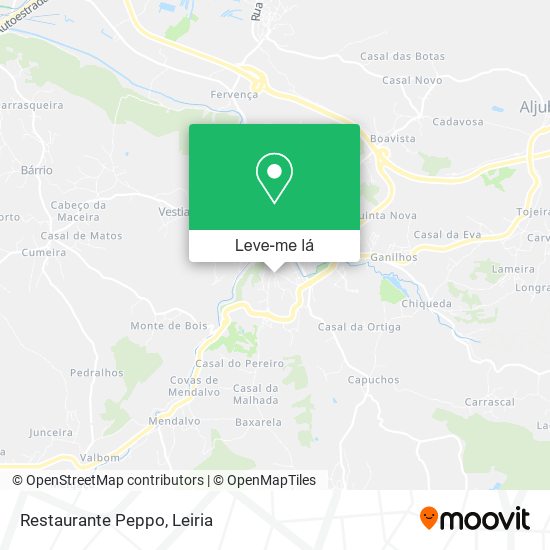 Restaurante Peppo mapa