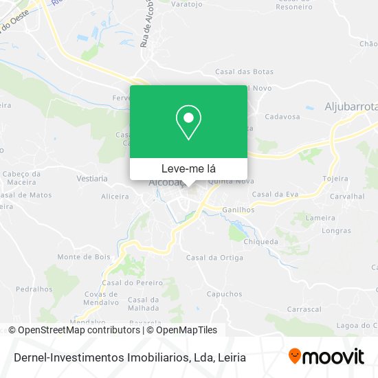 Dernel-Investimentos Imobiliarios, Lda mapa
