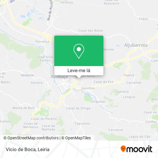 Vício de Boca mapa