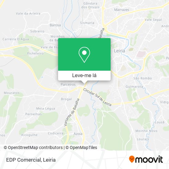 EDP Comercial mapa