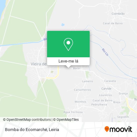 Bomba do Ecomarché mapa