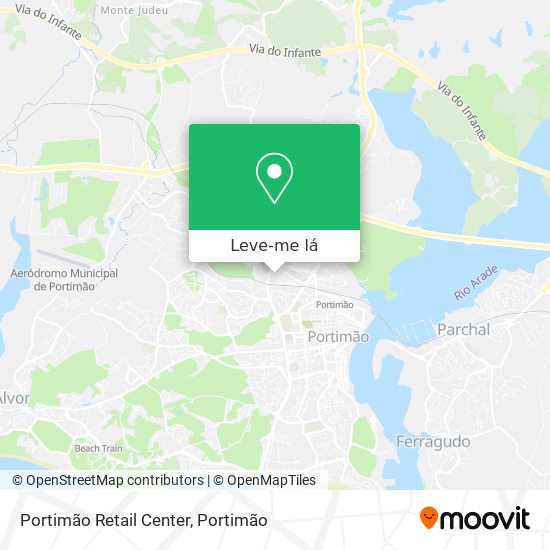Portimão Retail Center mapa