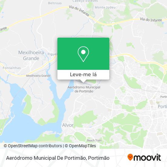 Aeródromo Municipal De Portimão mapa