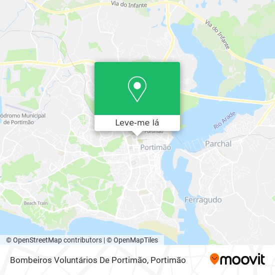 Bombeiros Voluntários De Portimão mapa