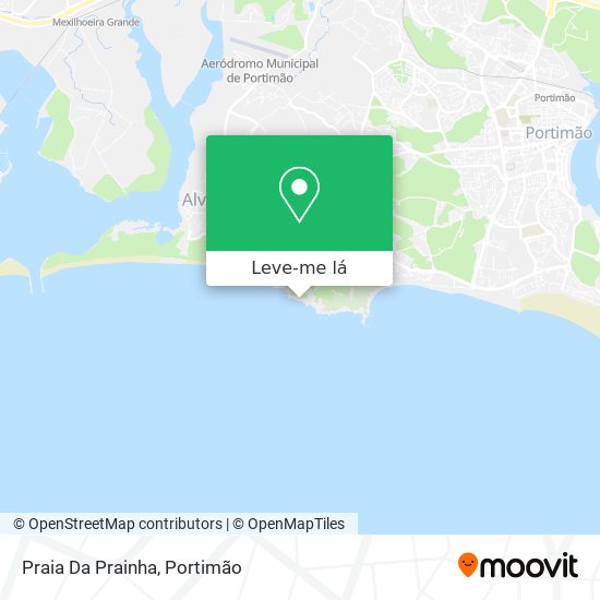 Praia Da Prainha mapa
