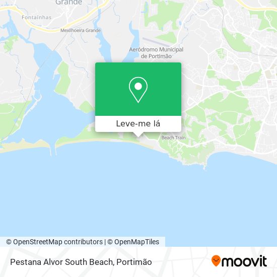 Pestana Alvor South Beach mapa