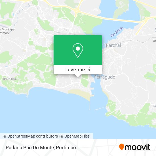 Padaria Pão Do Monte mapa