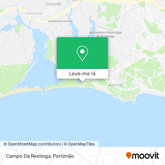 Campo Da Restinga mapa