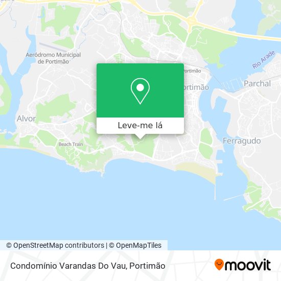 Condomínio Varandas Do Vau mapa