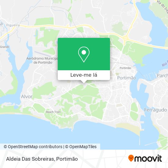 Aldeia Das Sobreiras mapa