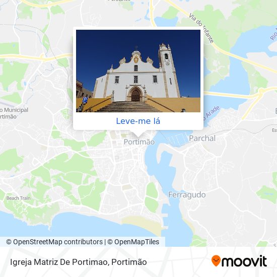 Igreja Matriz De Portimao mapa