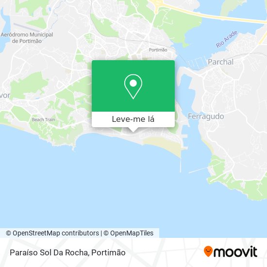 Paraíso Sol Da Rocha mapa