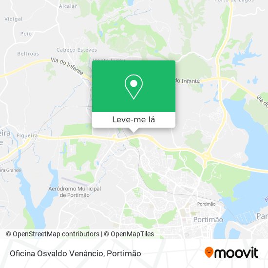 Oficina Osvaldo Venâncio mapa