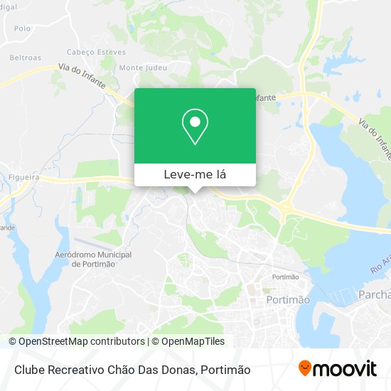 Clube Recreativo Chão Das Donas mapa