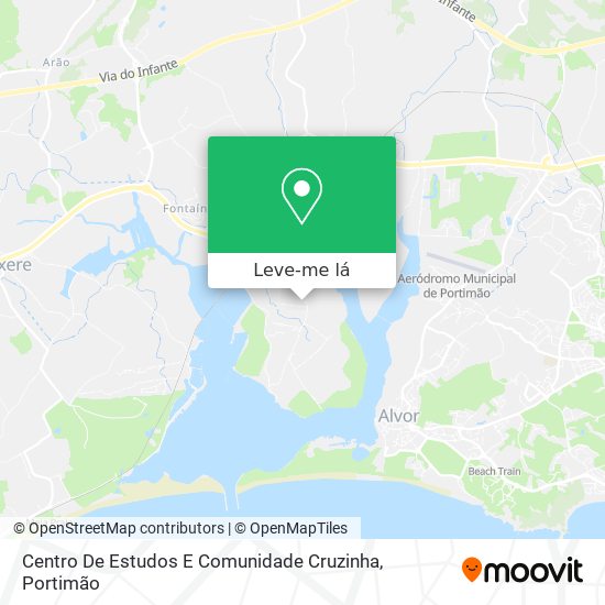 Centro De Estudos E Comunidade Cruzinha mapa