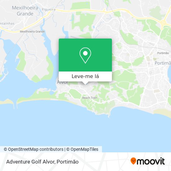 Adventure Golf Alvor mapa