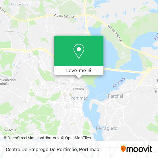Centro De Emprego De Portimão mapa