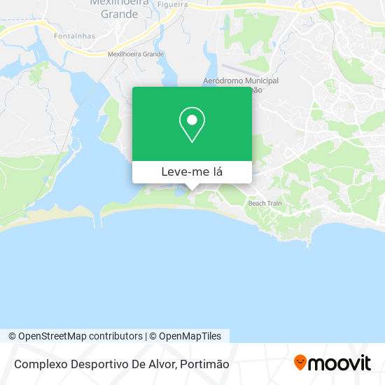 Complexo Desportivo De Alvor mapa