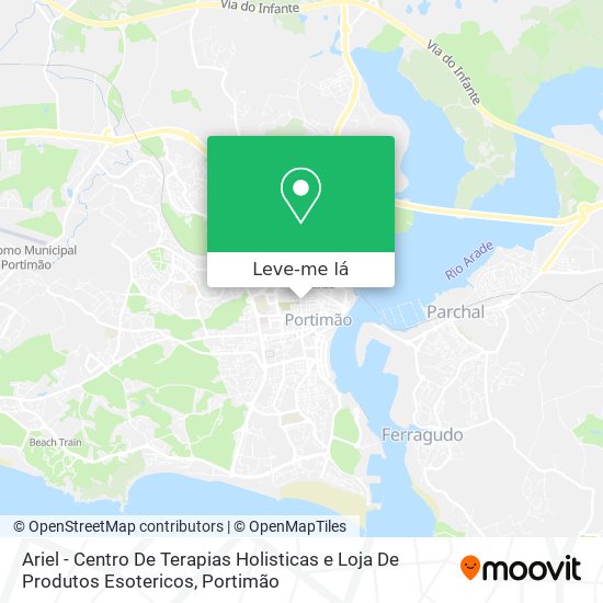 Ariel - Centro De Terapias Holisticas e Loja De Produtos Esotericos mapa