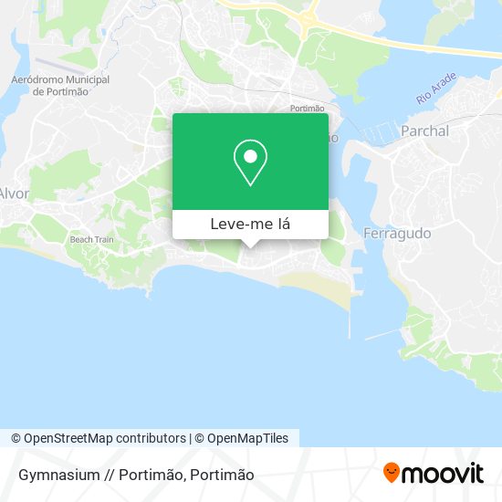 Gymnasium // Portimão mapa