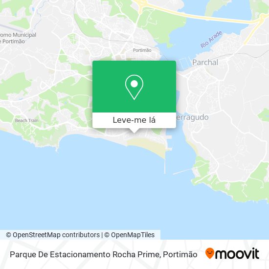 Parque De Estacionamento Rocha Prime mapa