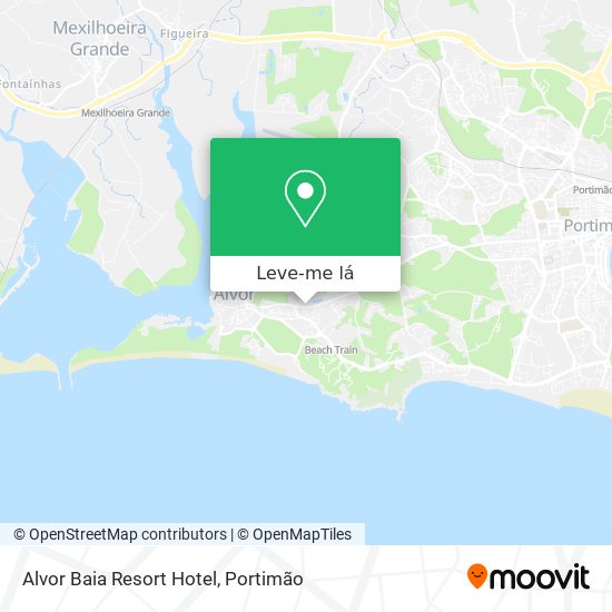 Alvor Baia Resort Hotel mapa