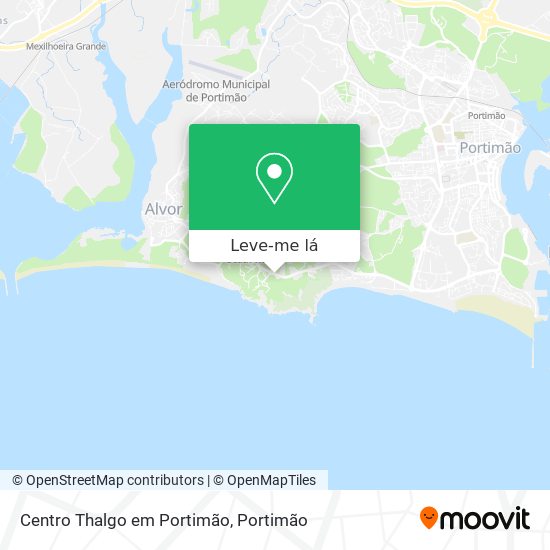 Centro Thalgo em Portimão mapa