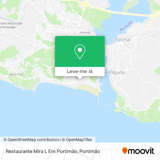 Restaurante Mira L Em Portimão mapa