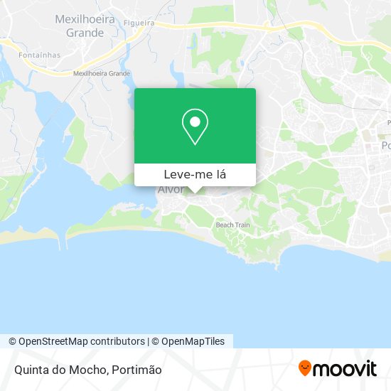 Quinta do Mocho mapa