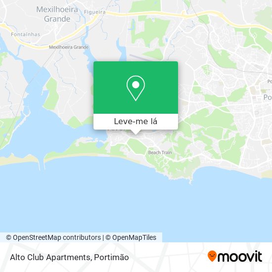 Alto Club Apartments mapa