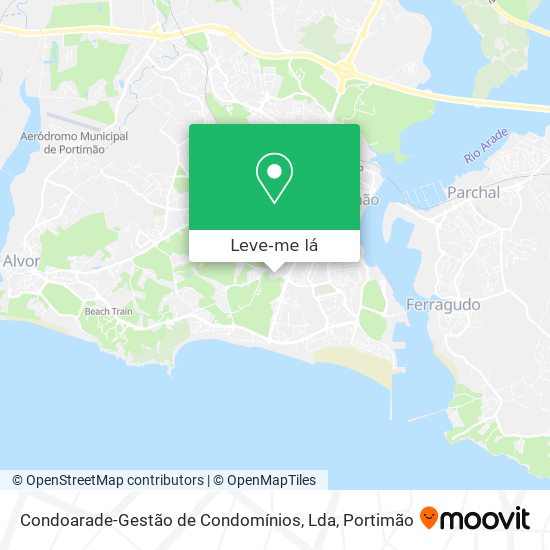 Condoarade-Gestão de Condomínios, Lda mapa