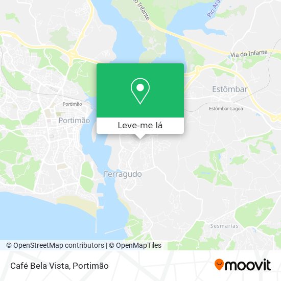 Café Bela Vista mapa