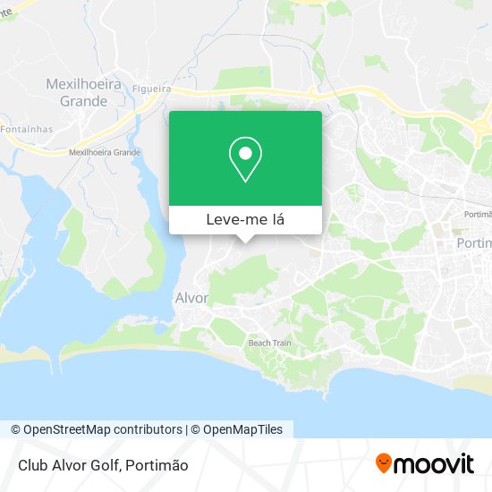 Club Alvor Golf mapa