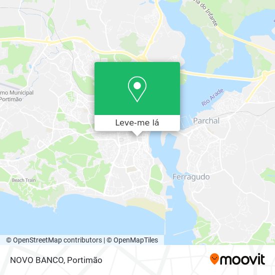 NOVO BANCO mapa