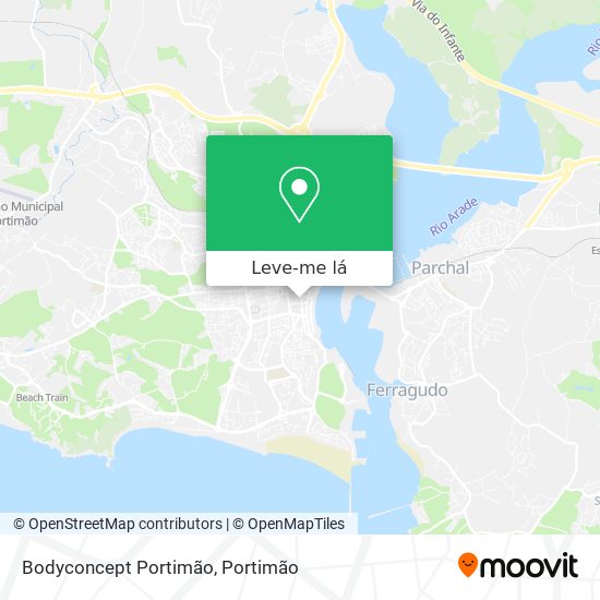 Bodyconcept Portimão mapa