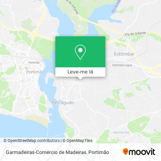 Garmadeiras-Comércio de Madeiras mapa