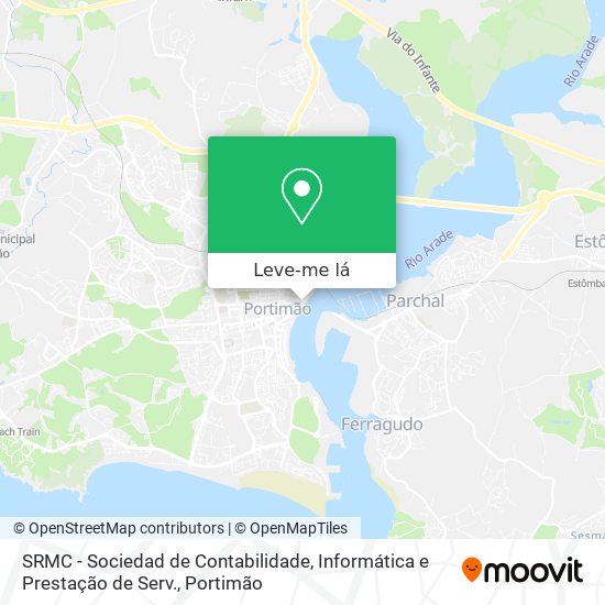 SRMC - Sociedad de Contabilidade, Informática e Prestação de Serv. mapa