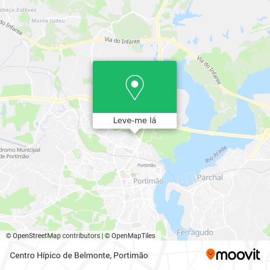 Centro Hípico de Belmonte mapa
