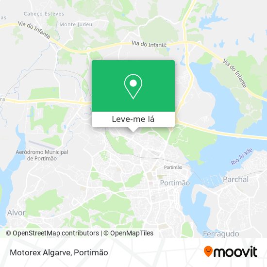 Motorex Algarve mapa